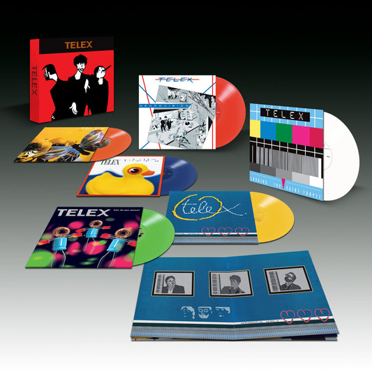 Telex - Telex [6LP White, Red, Orange, Yellow, Purple, Green coloured vinyl]