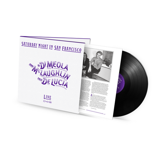 Al Di Meola, John McLaughlin & Paco De Lucia - Saturday Night In San Francisco [LP]