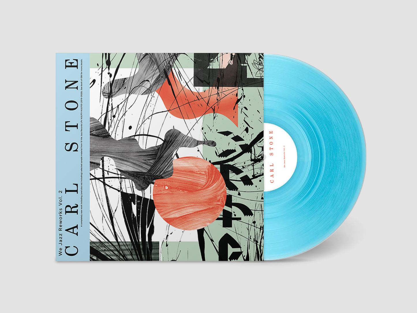 Carl Stone - We Jazz Reworks, Vol. 2 [CURACAO BLUE TRANSPARENT VINYL]