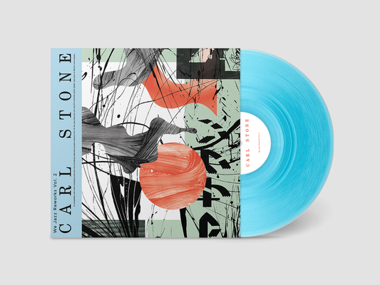 Carl Stone - We Jazz Reworks, Vol. 2 [CURACAO BLUE TRANSPARENT VINYL]