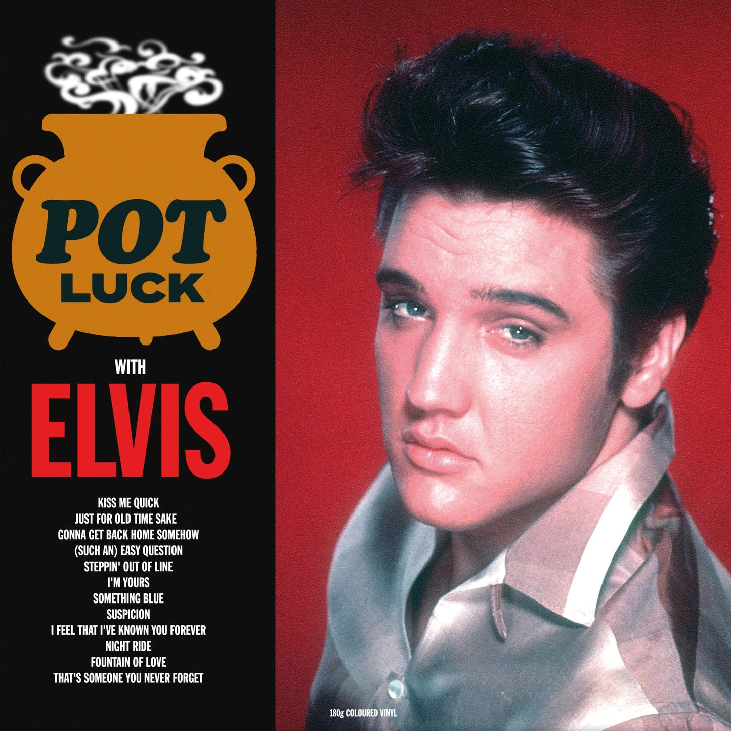 ELVIS PRESLEY - POT LUCK WITH ELVIS (GREY VINYL)