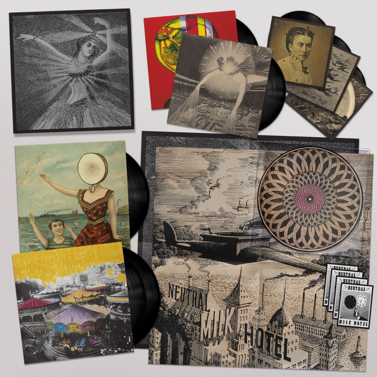 Neutral Milk Hotel - The Collected Works of Neutral Milk Hotel [4LP+2x10"+3x7”]