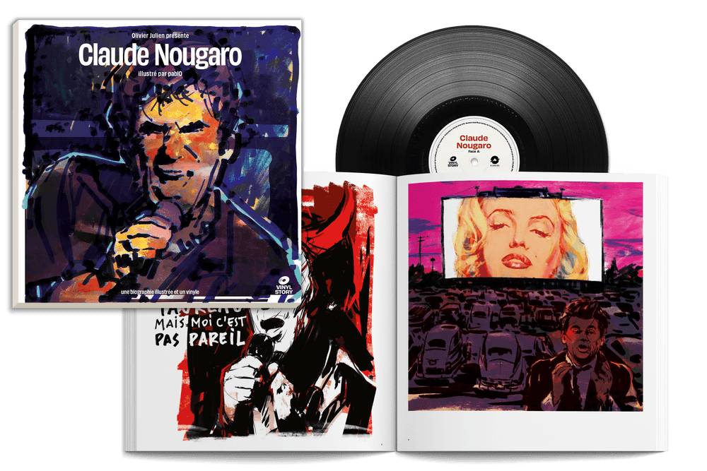Claude Nougaro - Vinyl Story [LP + ILLUSTRATED BOOK]