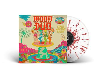 MOON DUO - STARS ARE THE LIGHT (CLEAR WITH NEON PINK)