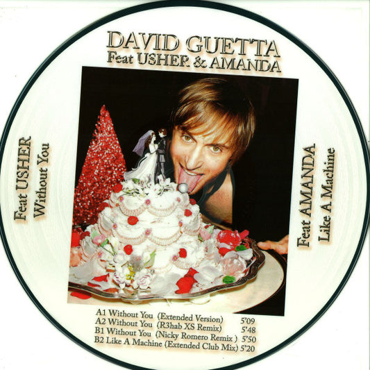 EROTICA vs DAVID GUETTA Feat USHER - Without You / Like A Machine  [Picture Disc]