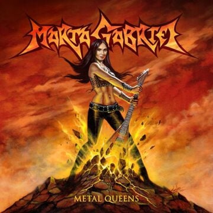 Marta Gabriel - Metal queens [Red Vinyl]