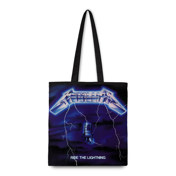 METALLICA - Metallica Ride The Lightning Cotton Tote Bag