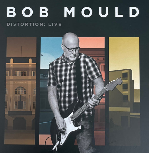 BOB MOULD - DISTORTION LIVE (Signed Indie Exclusive – 8LP 140g Clear Splatter Vinyl)