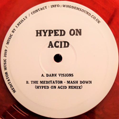 Hyped On Acid – Dark Visions [Red Vinyl]