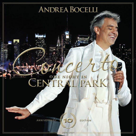 Andrea Bocelli - ONE NIGHT IN CENTRAL PARK - 10TH ANNIVERSARY [Blu Ray]
