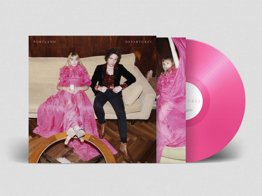 Portland - Departures [Pink coloured vinyl]