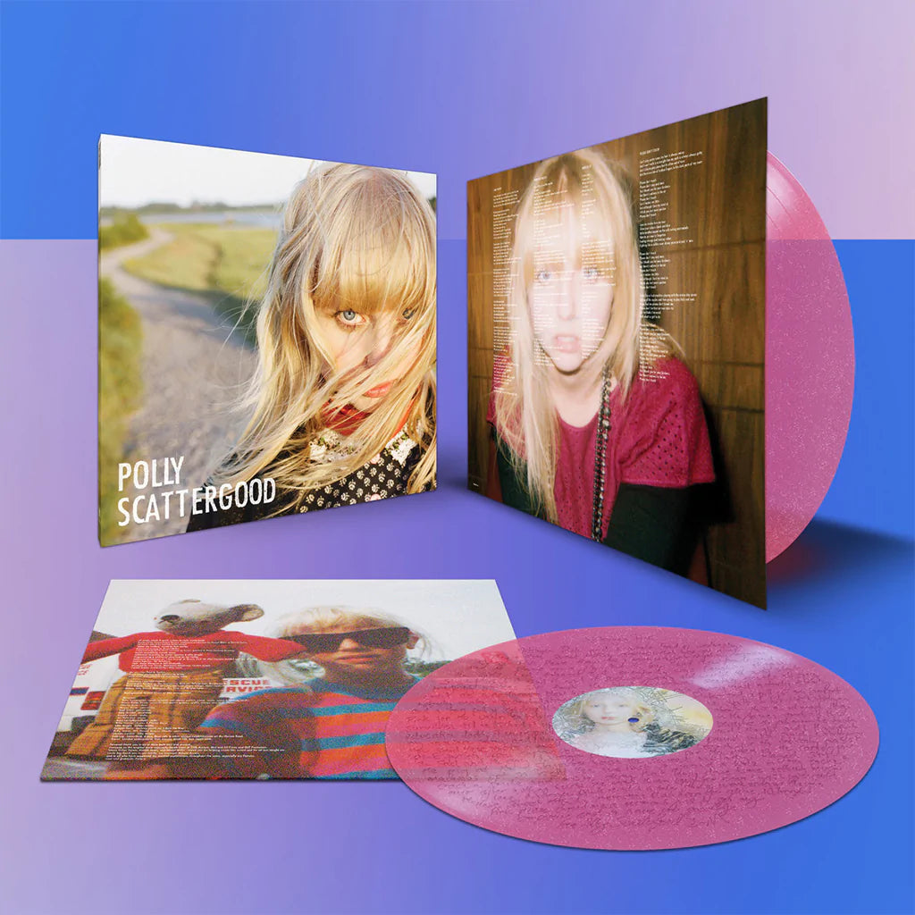 Polly Scattergood - Polly Scattergood [Pink sparkle coloured vinyl w/etching]