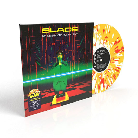 Slade - The Amazing Kamikaze Syndrome (Red and Transparent Orange Splatter Vinyl)