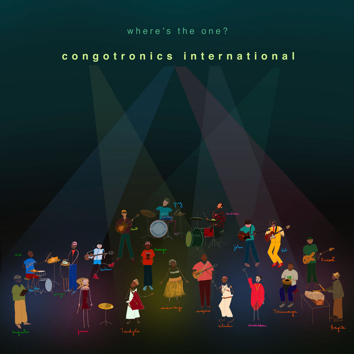 Congotronics International - Where's The One? [CD]
