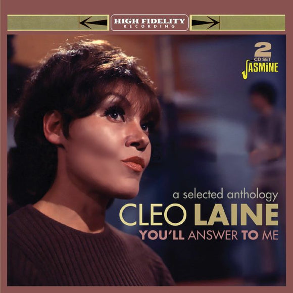 Cleo Laine - You'll Answer To Me - A Selected Anthology [2CD]