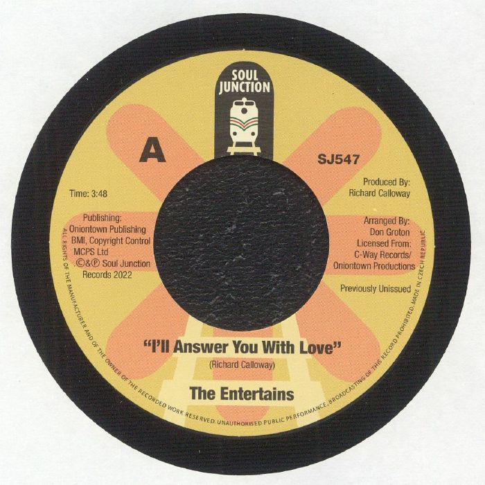 THE ENTERTAINS - I’ll Answer You With Love/Your Love I Give It Up