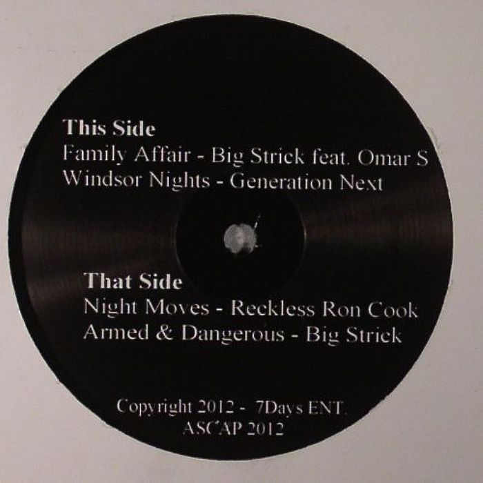 BIG STRICK feat OMAR S / GENERATION NEXT / RECKLESS RON COOK - Resivior Dogs Vol 1