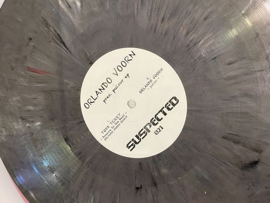 Orlando VOORN - Pulsor EP (feat Ken Ishii mix) [Grey & Black Splattered Vinyl]
