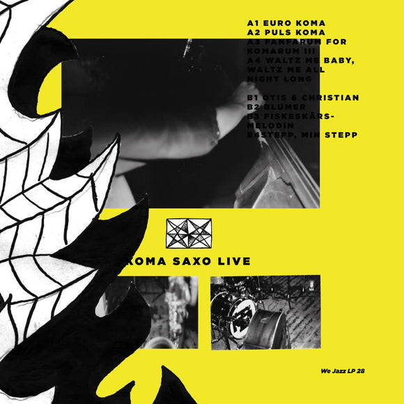 Petter Eldh & Koma Saxo - LIVE [Silver Vinyl LP]