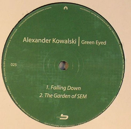 Alexander Kowalski - Green Eyed (12 Inch)