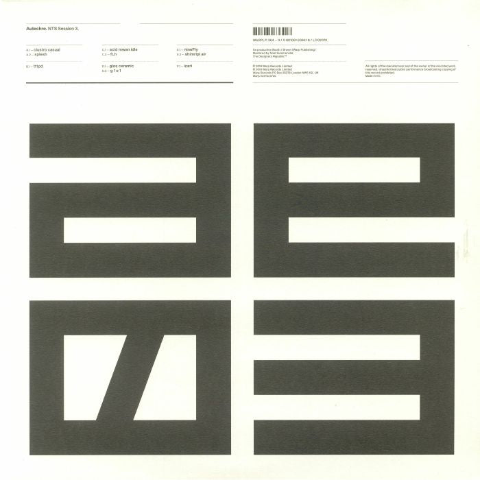AUTECHRE - NTS SESSION 3