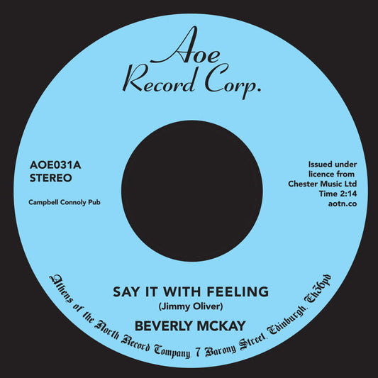 Beverly McKay - Say It with Feeling