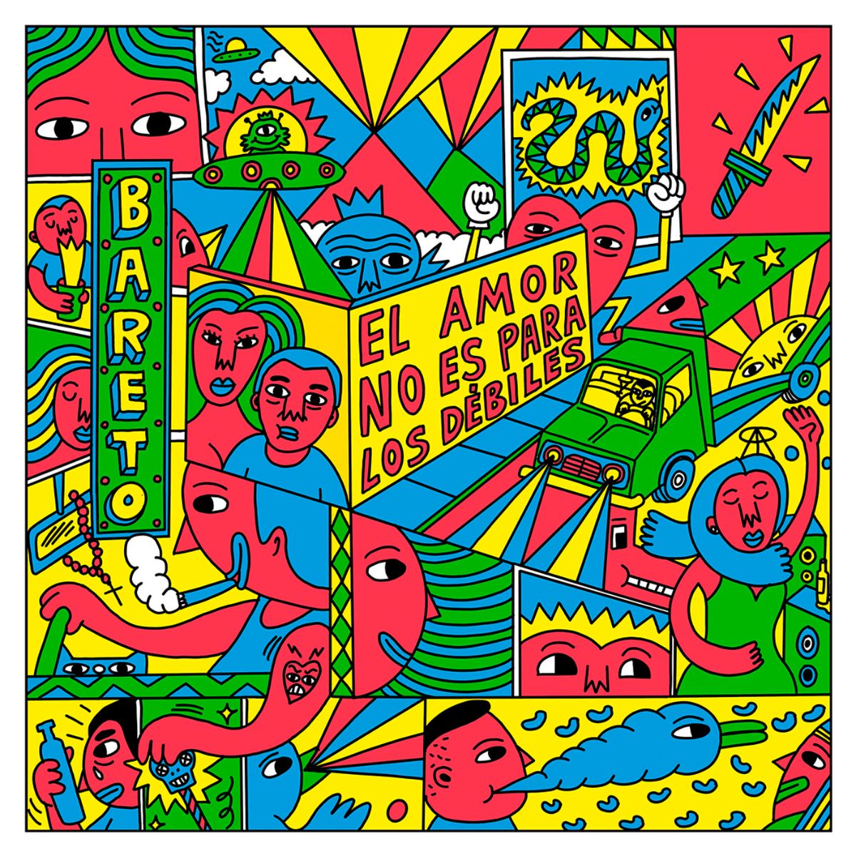 Bareto - El Amor No Es Para Los Débiles [LP]