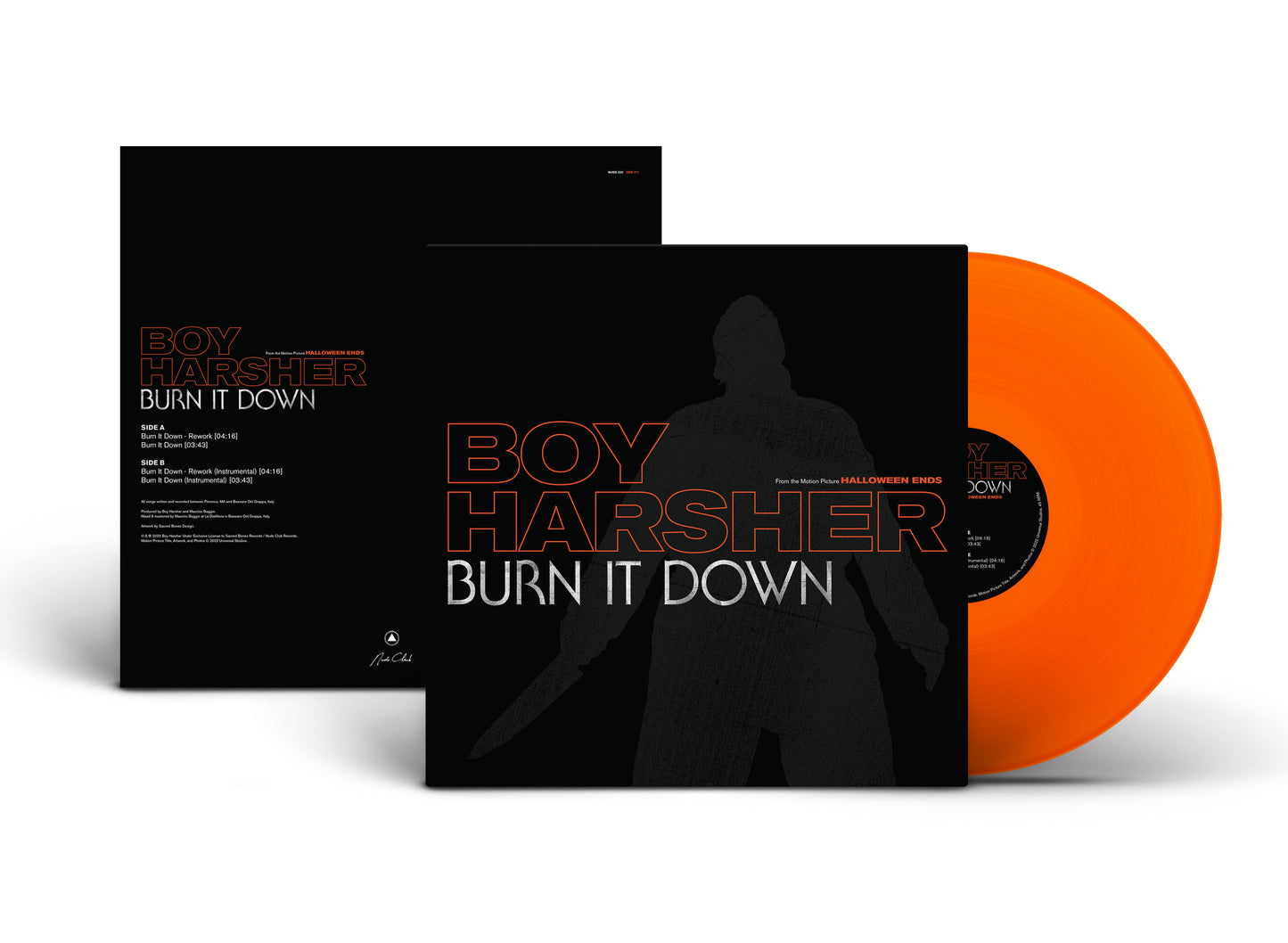 Boy Harsher - Burn It Down [Pumpkin Orange Vinyl]