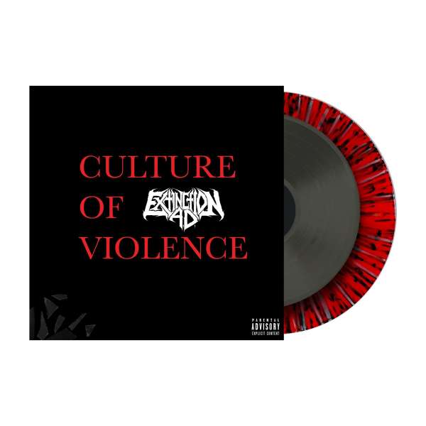Extinction A.D. - Culture of Violence [Heavy Red/Black Splatter]