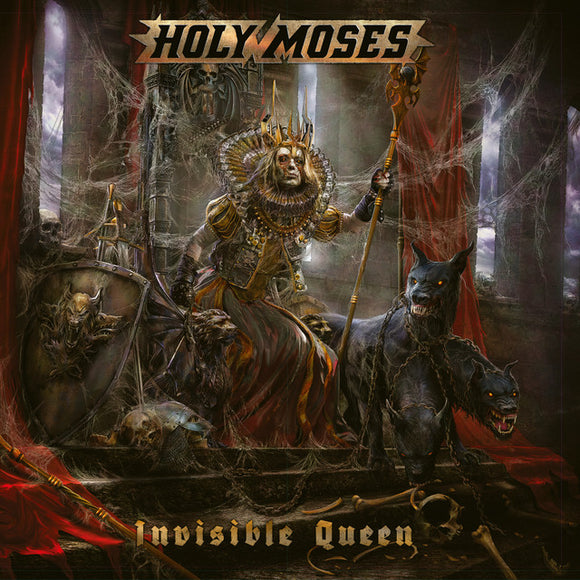 Holy Moses - Invisible Queen [Ltd 180g White/Black Marbled Vinyl]