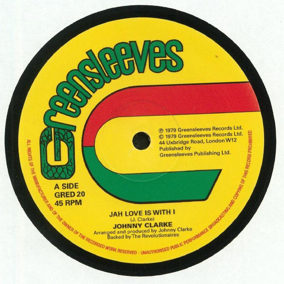JOHNNY CLARKE - JAH LOVE IS WITH I