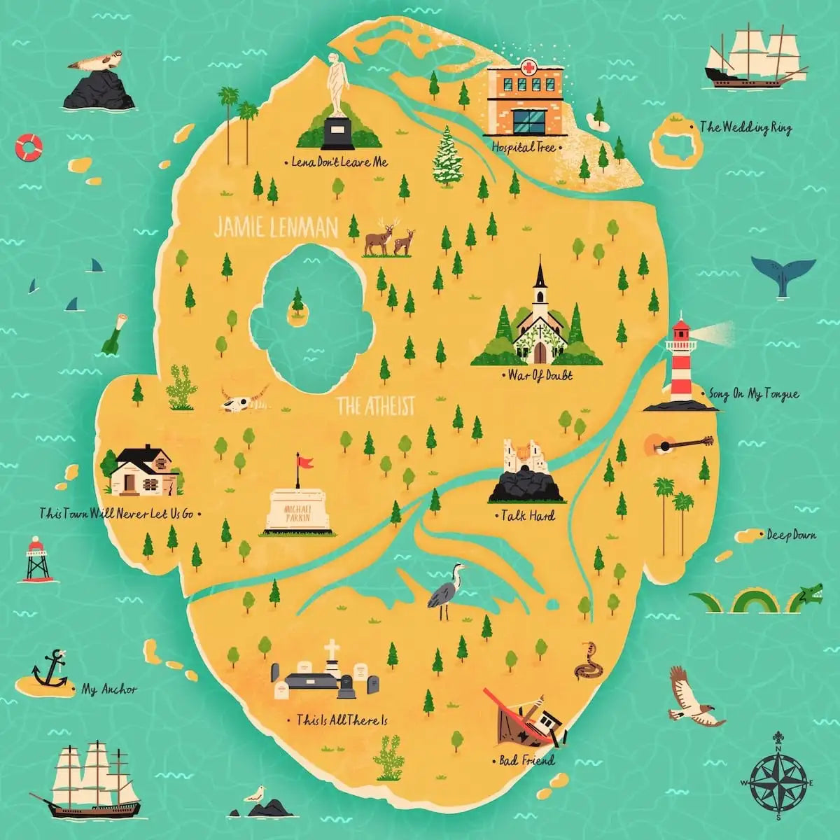 Jamie Lenman - The Atheist [CD]