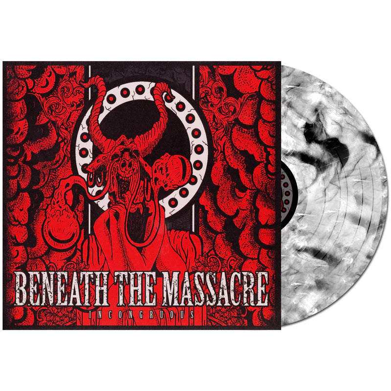 Beneath The Massacre - Incongruous [White w/ Black Swirl Vinyl]