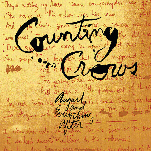 COUNTING CROWS - August & Everything After