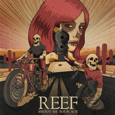 Reef - Shoot Me Your Ace [Raging Sea Blue Marble]