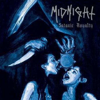 Midnight - Satanic Royalty [White w/ Black Burst Vinyl]