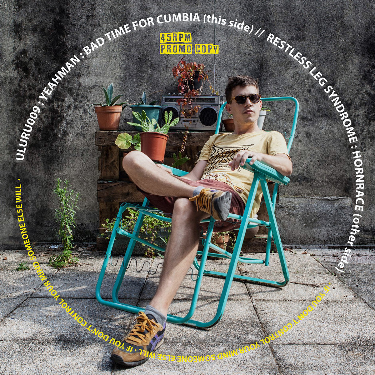 Yeahman / Restless Leg Syndrome - Bad Time for Cumbia [Coloured 7" Vinyl]