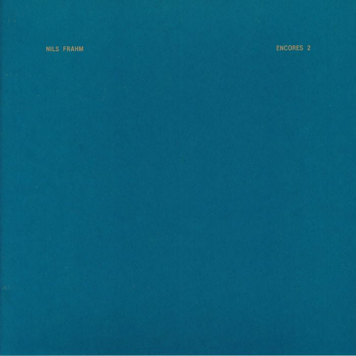 NILS FRAHM - ENCORES 2