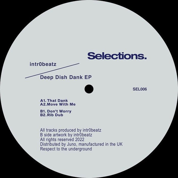 INTR0BEATZ - Deep Dish Dank EP