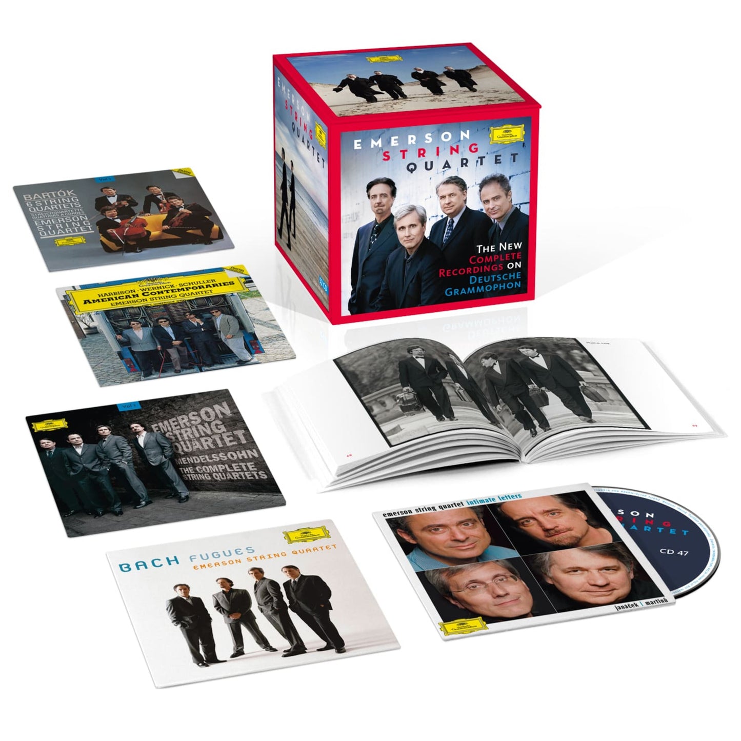 THE EMERSON STRING QUARTET - THE NEW COMPLETE RECORDINGS ON DEUTSCHE GRAMMOPHON [55CD]