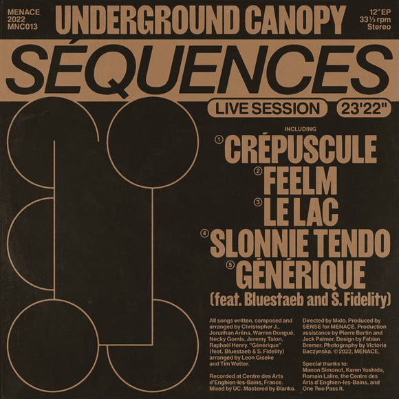 Underground Canopy, Bluestaeb & S.Fidelity - Sequences [CD]