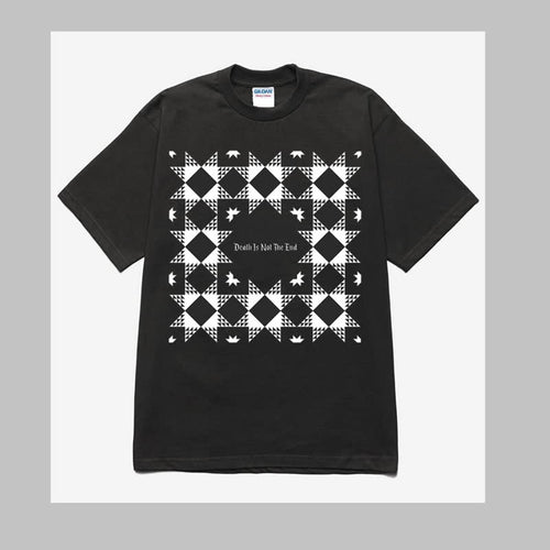 Death Is Not The End - Quilt Tee (Black) [Large]