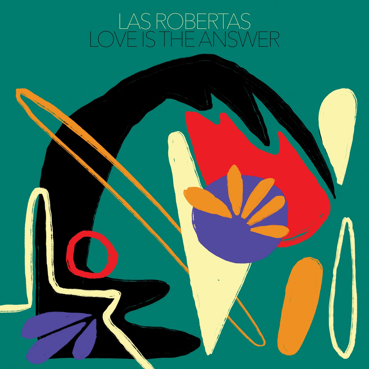 Las Robertas - Love Is The Answer [Red Vinyl]