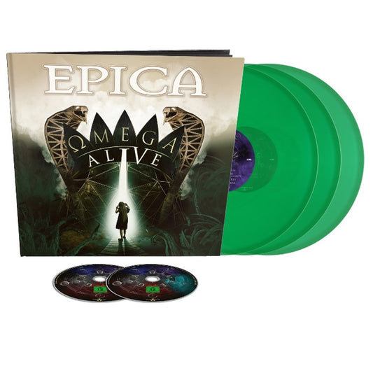 Epica - Omega Alive (Blu-ray+DVD+3LP-Earbook)