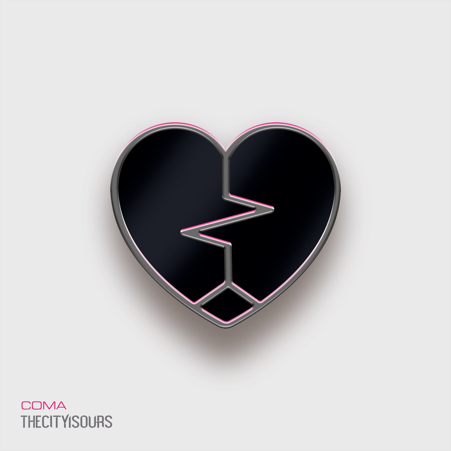 TheCityIsOurs - Coma (Pink & White Vinyl)