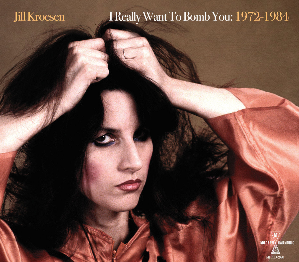 Jill Kroesen - I Really Want To Bomb You: 1972 - 1984 [2LP CLEAR ORANGE VINYL]