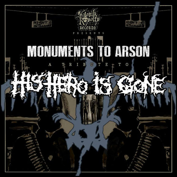 Various - Monuments To Arson: A Tribute To His Hero Is Gone [Black & White Marble Vinyl]