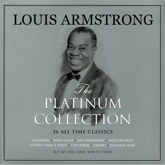 LOUIS ARMSTRONG - Platinum Collection [3LP White Vinyl]