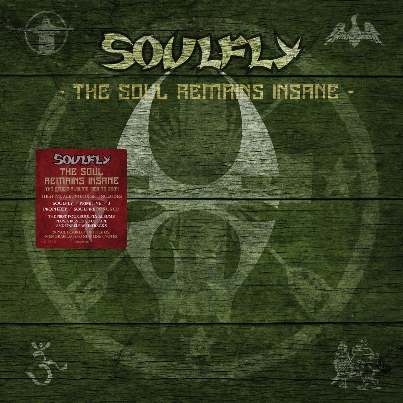 Soulfly - The Soul Remains Insane: The Studio Albums 1998 to 2004 [8LP Set]