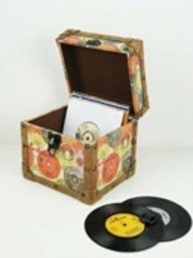 RETRO RECORD - 7 Inch 50 Record Storge Carry Case